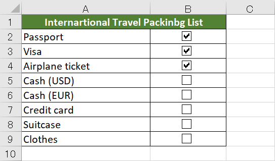 How to create a checkbox in Excel｜Office Hack