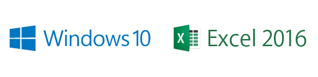 Windows10 Excel2016