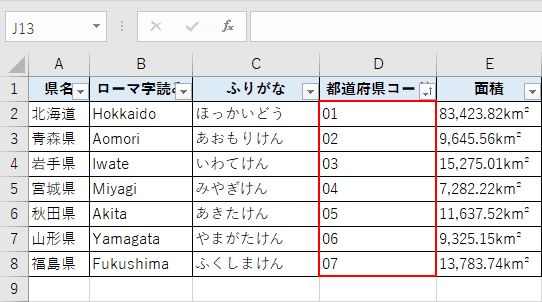 数字の昇順