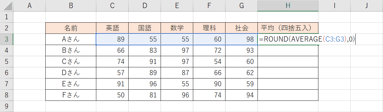 エクセルで平均値の様々な出し方 平均と関数をかけ合わせる Office Hack