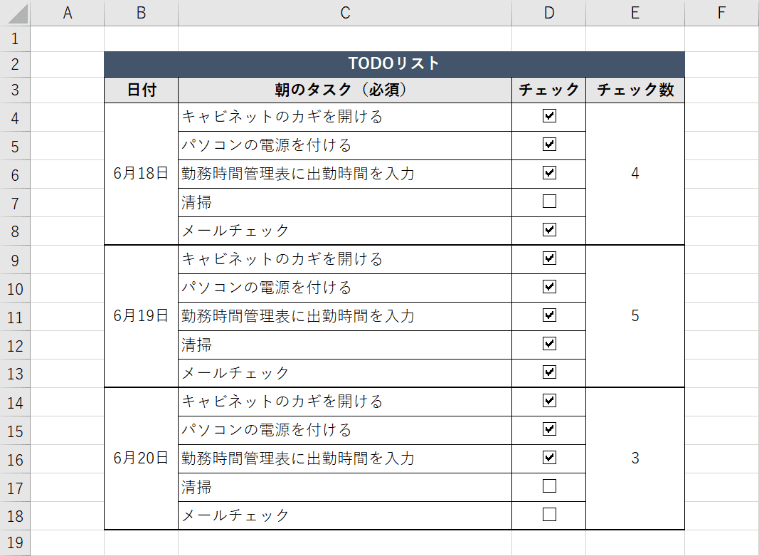 エクセルでチェックボックス 四角にレ点 を作成する方法 Office Hack