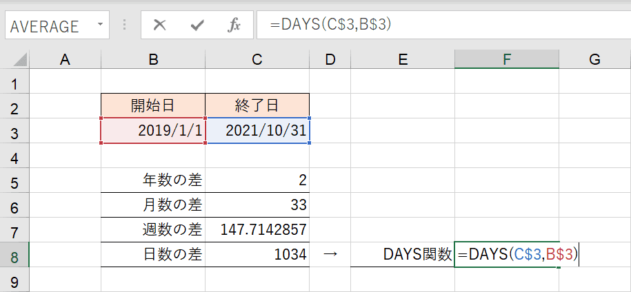 エクセルで日付 日数を引き算する方法 Office Hack