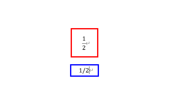 2次元形式と行形式