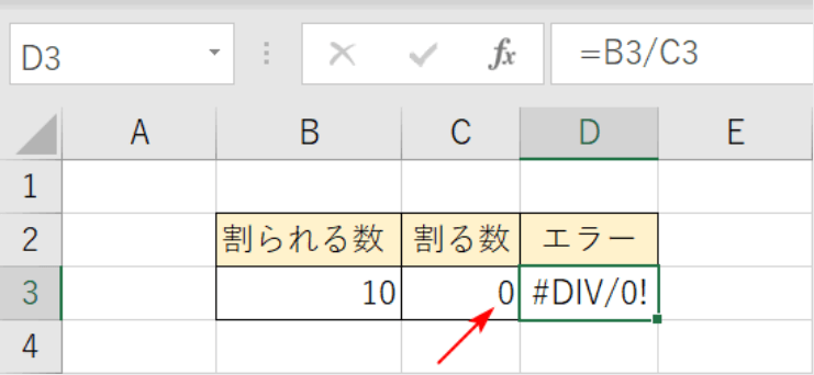 割り算のトラブル