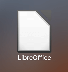 LibreOfficeの実行