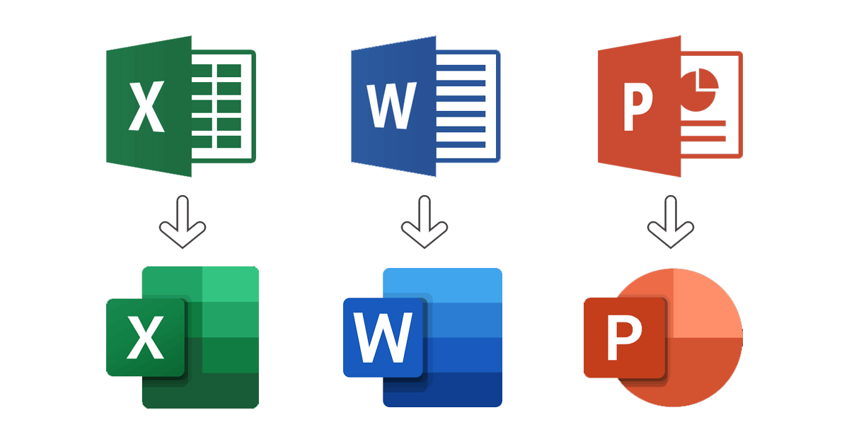 office2016から2019のアイコンへ