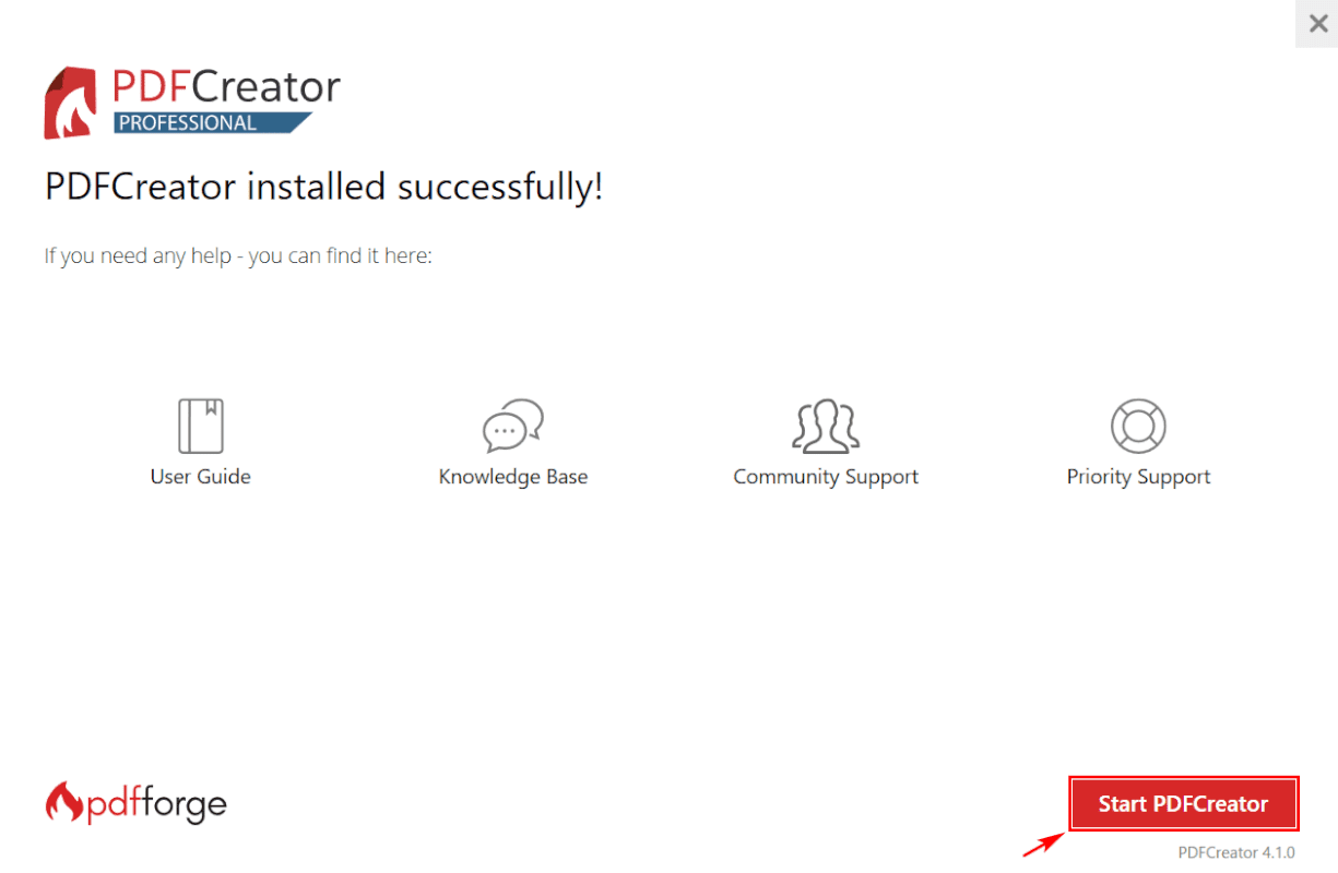 Start PDF Creator