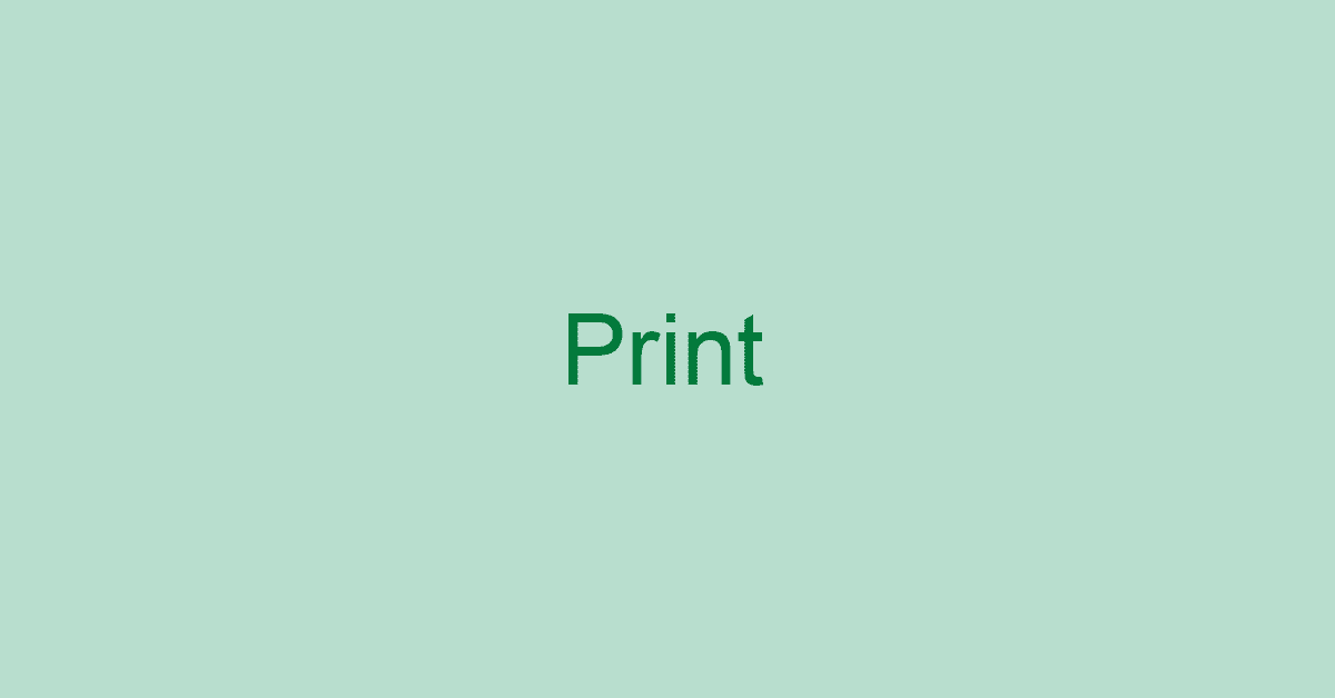 エクセルの印刷方法と印刷に関する情報まとめ
