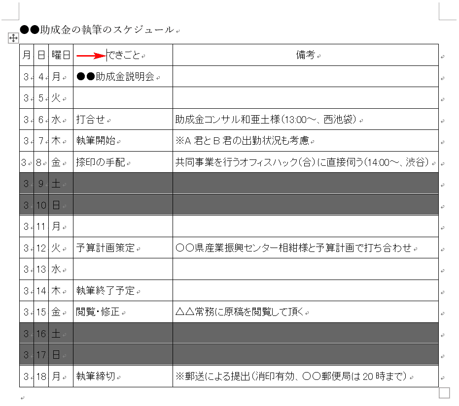 列の先頭へ移動