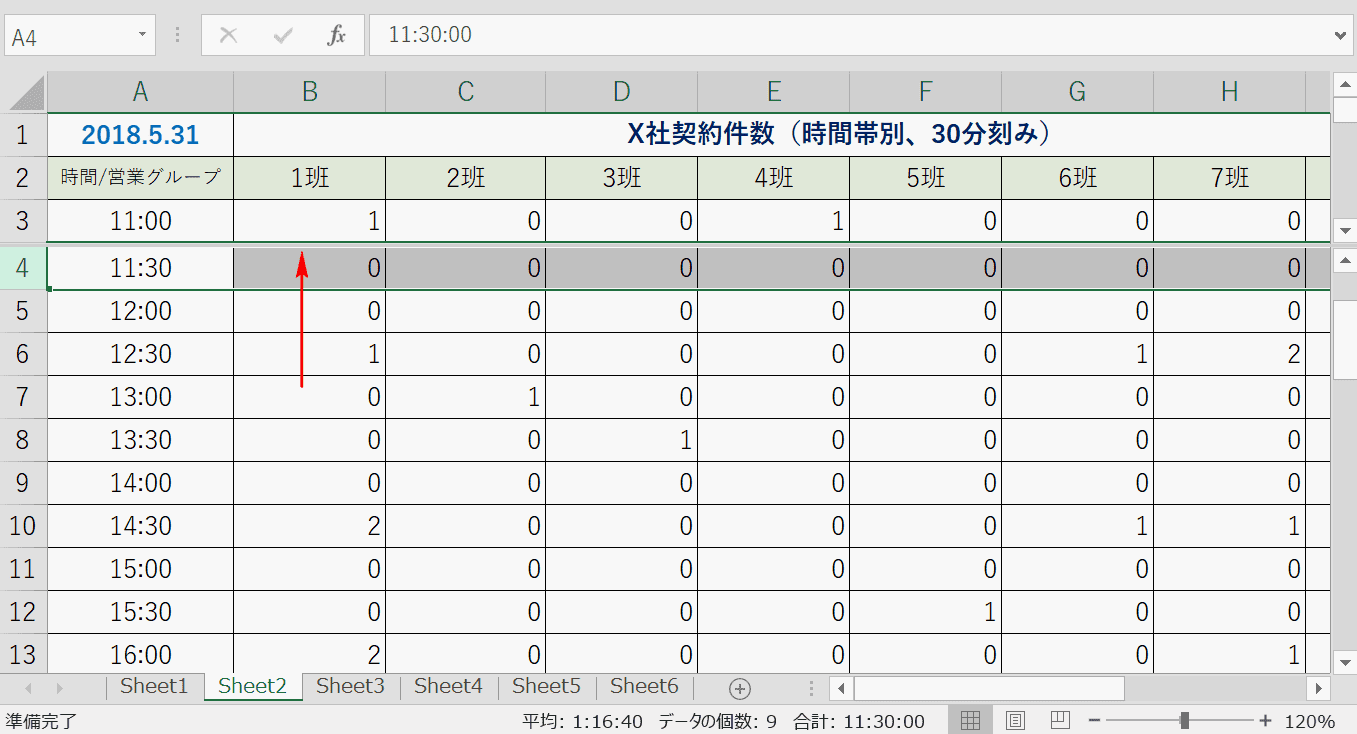 自動的に引かれる二重線