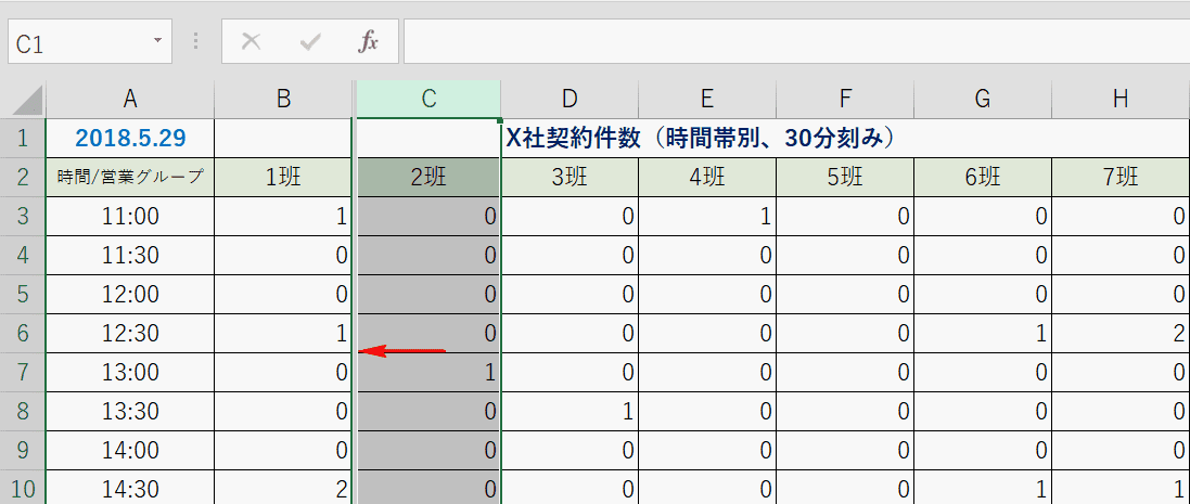 自動的に引かれる二重線