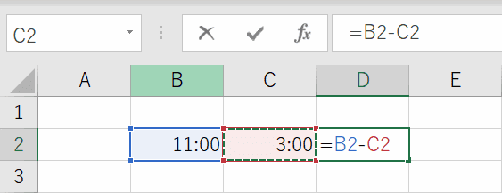 エクセルで時間を引き算する方法 エラー対応も Office Hack