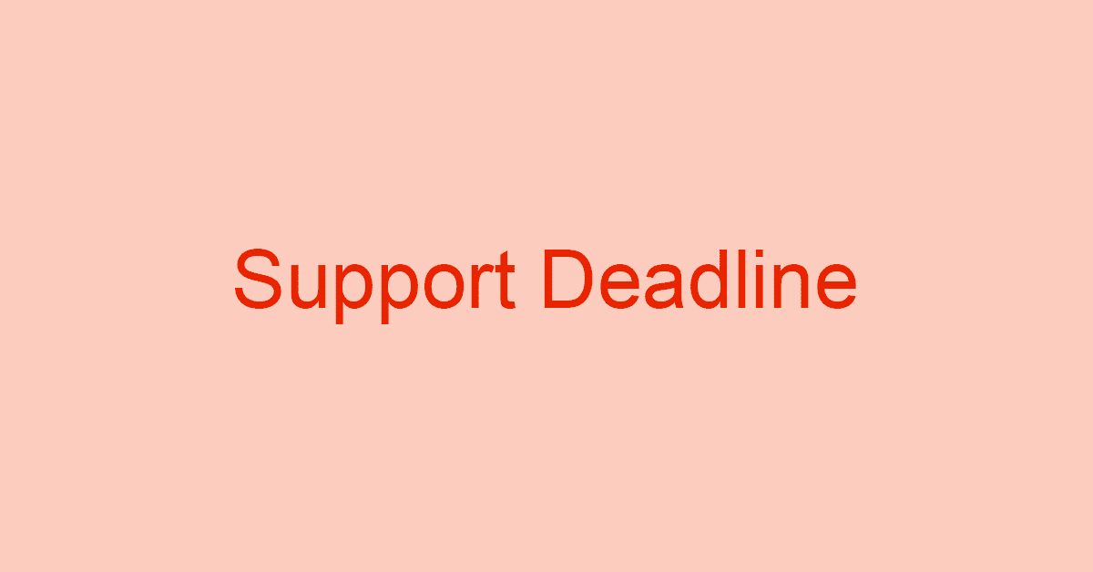 MS Office 2010/2013/2016/2019のサポート期限はいつまで？