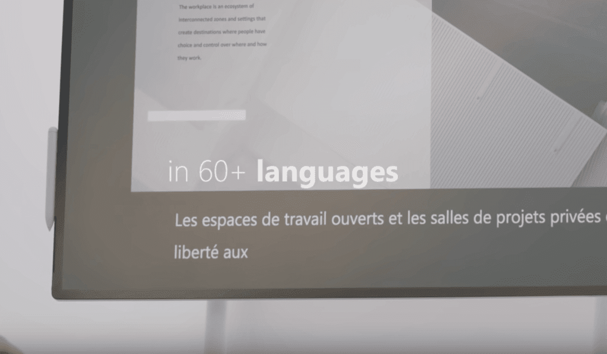 60以上の言語に対応