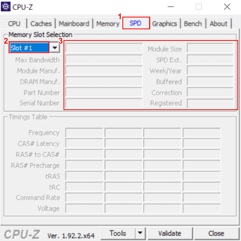 CPU-Z起動