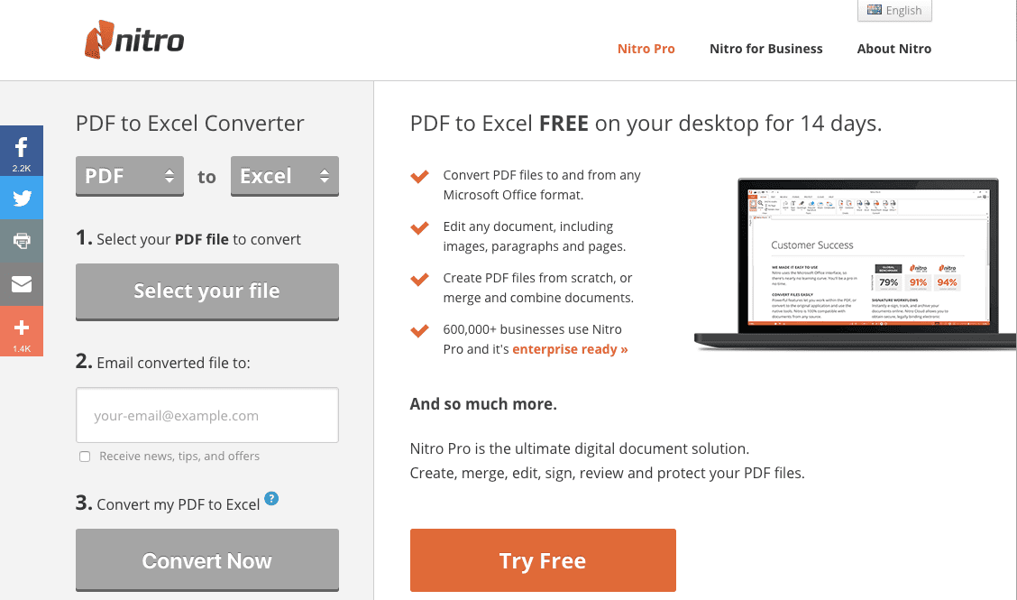 PDF to Excel Converter