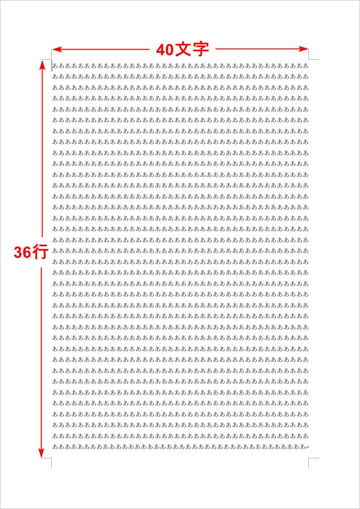 ワードのa4サイズ レポート用紙 一枚の文字数は 手書きの目安も