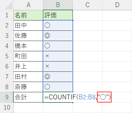 丸記号を入力する