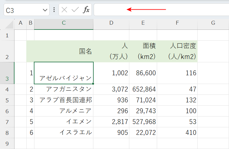 改行のせいで見えない