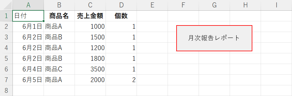 ボタンを押す