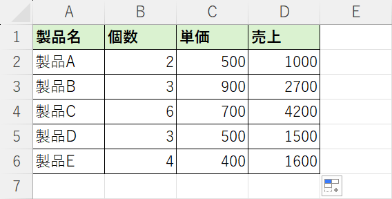 数式がコピーできる