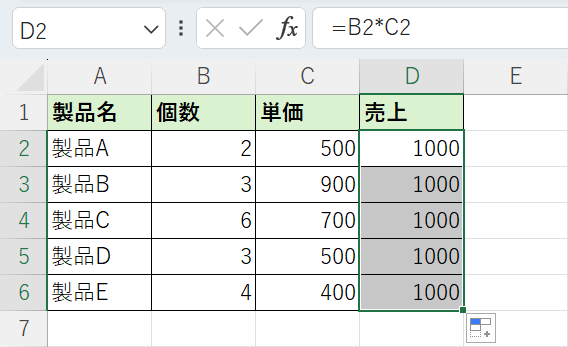 同じ数字になる