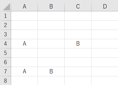 貼り付けが完了する