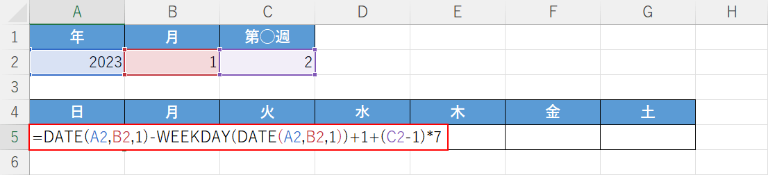 数式を入力する