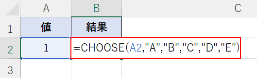 関数を入力する