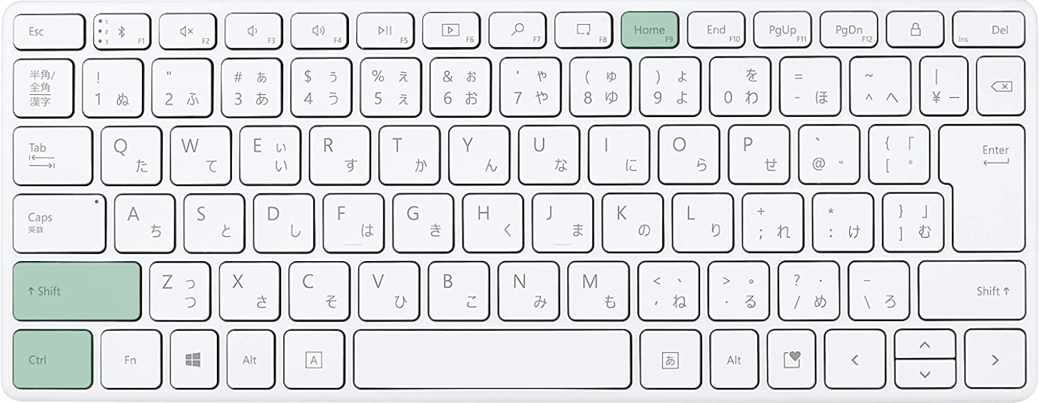 ノートパソコンでシートの先頭まで選択するショートカット