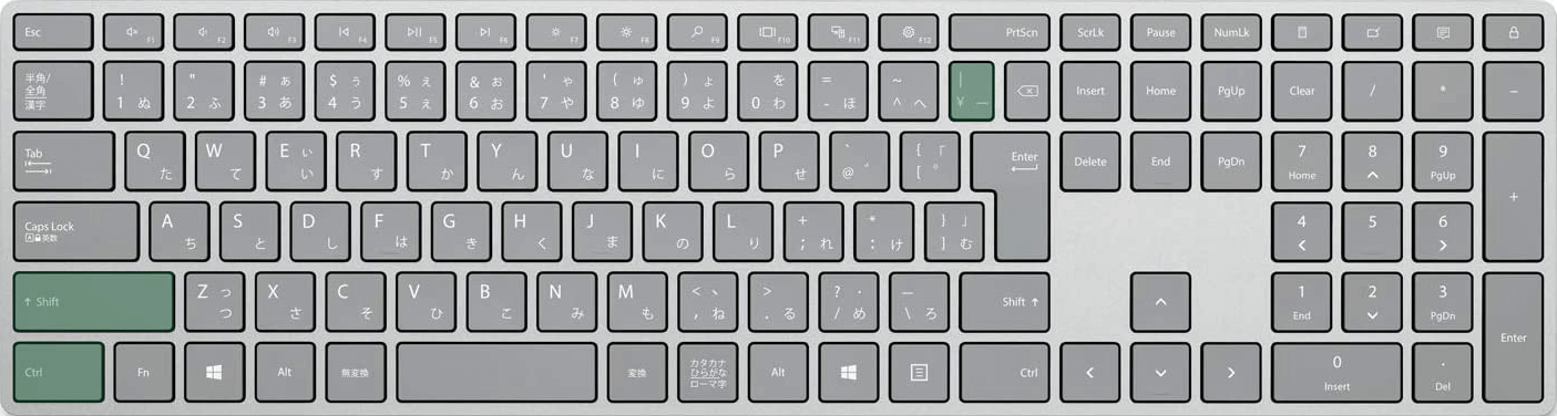 列の中で値と一致しないセルを選択するショートカット