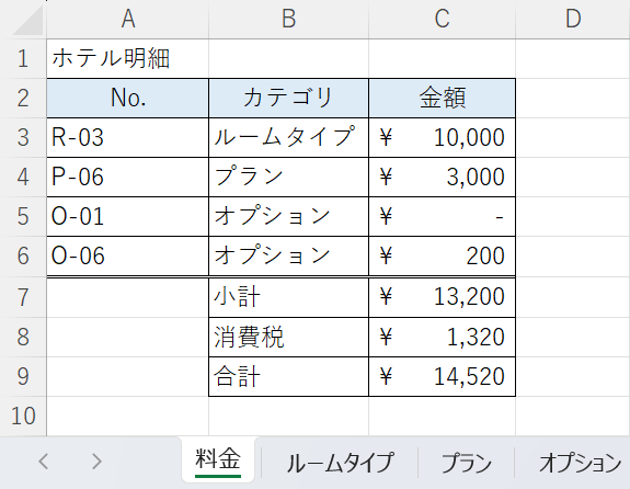 仕様の説明