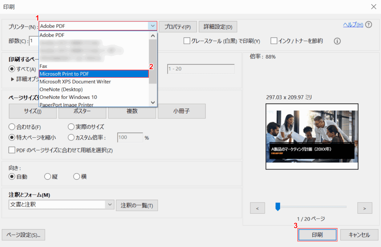 font-embedding Microsoft Print to PDF