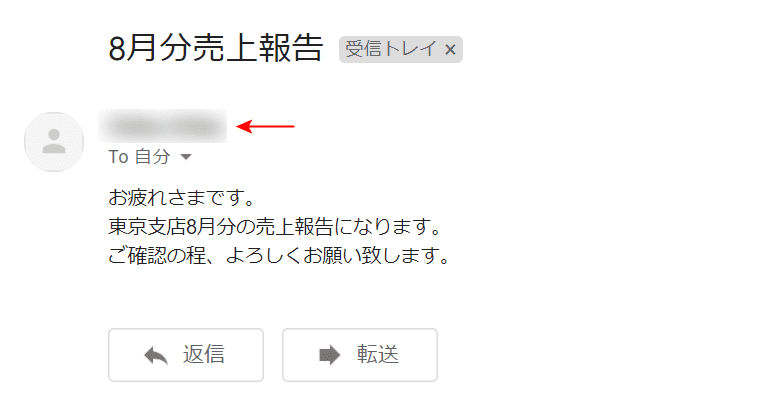 Gmailの名前