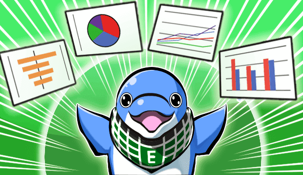 Excelで利用できるグラフの種類(全60種)