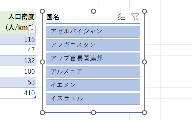 サイズを変更できた