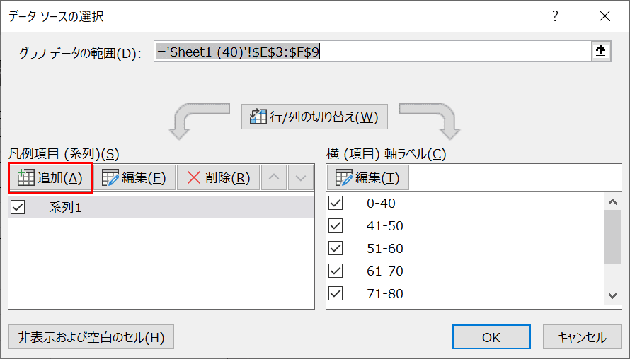 追加