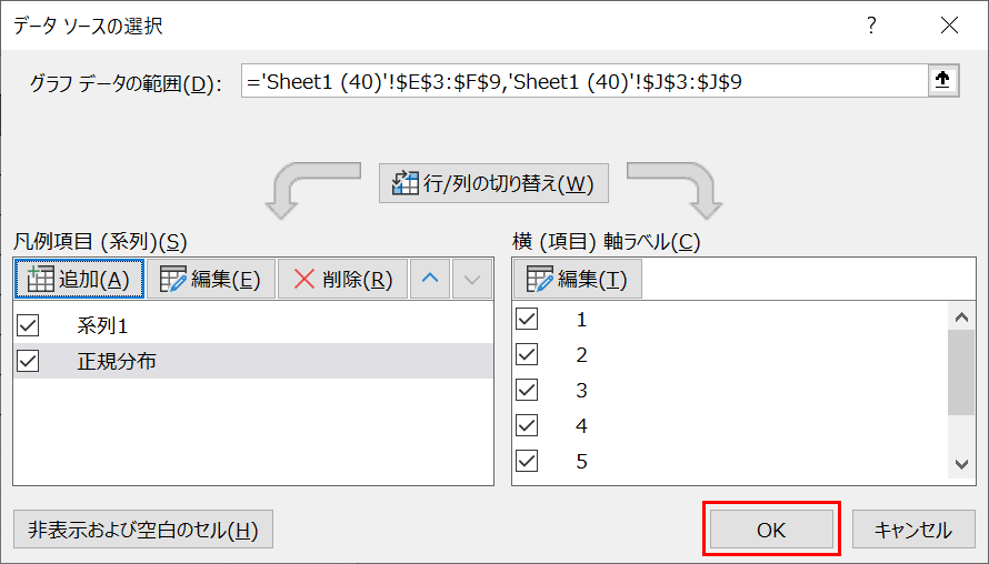 エクセル ヒストグラム 横 軸 Excel グラフの項目軸を修正する