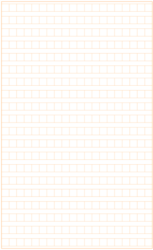 400字横書き原稿用紙テンプレート