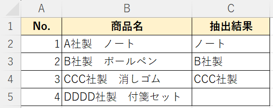 文字を抽出できた