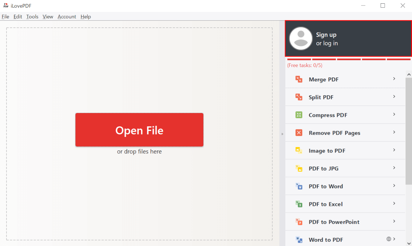 Open File
