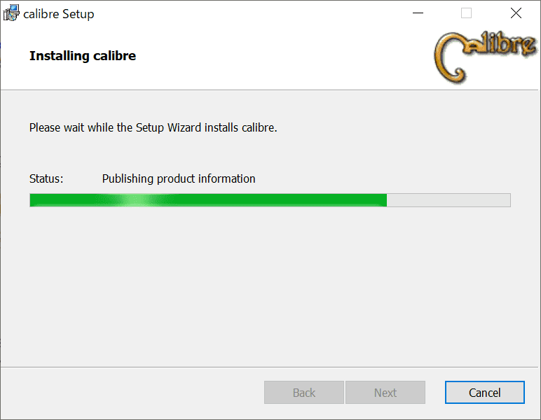 install開始