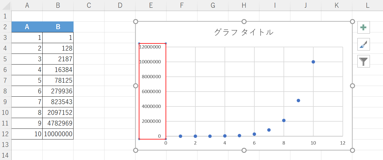 エクセルでの対数グラフの作り方 Office Hack