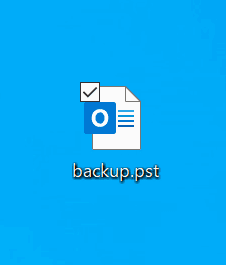 office-uninstall outlook エクスポート デスクトップに保存
