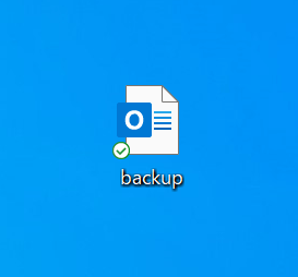 パスワードがかかったOutlook データ ファイルの保存