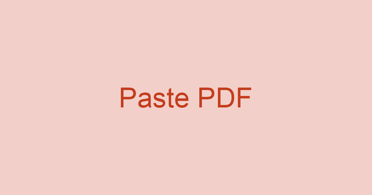 PDFファイルをパワーポイントに貼り付ける方法