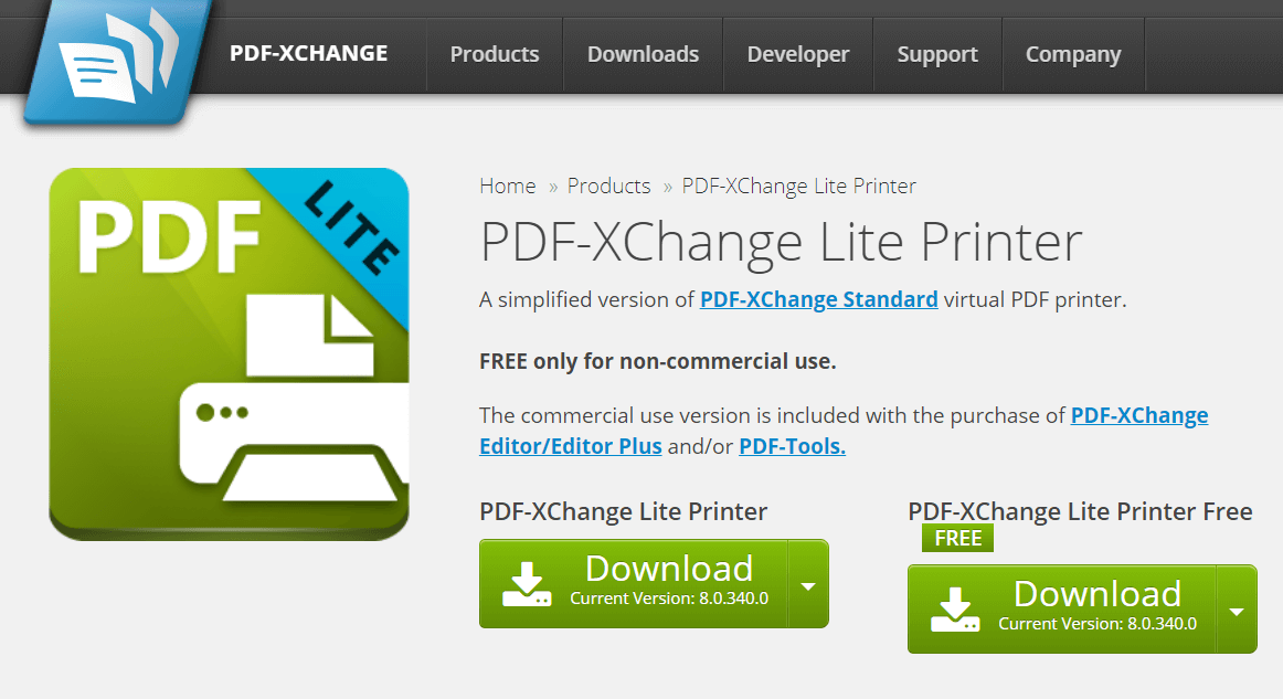 PDF-XChange Lite Printer
