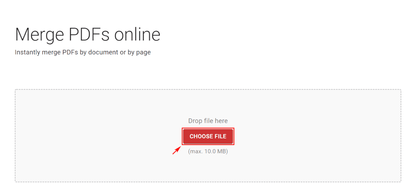 CHOOSE FILE