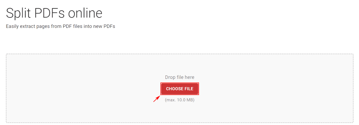 CHOOSE FILE