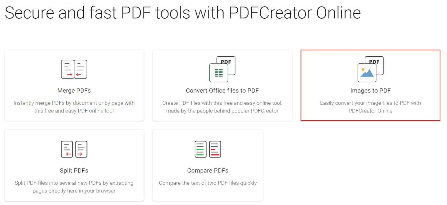 Images to PDF